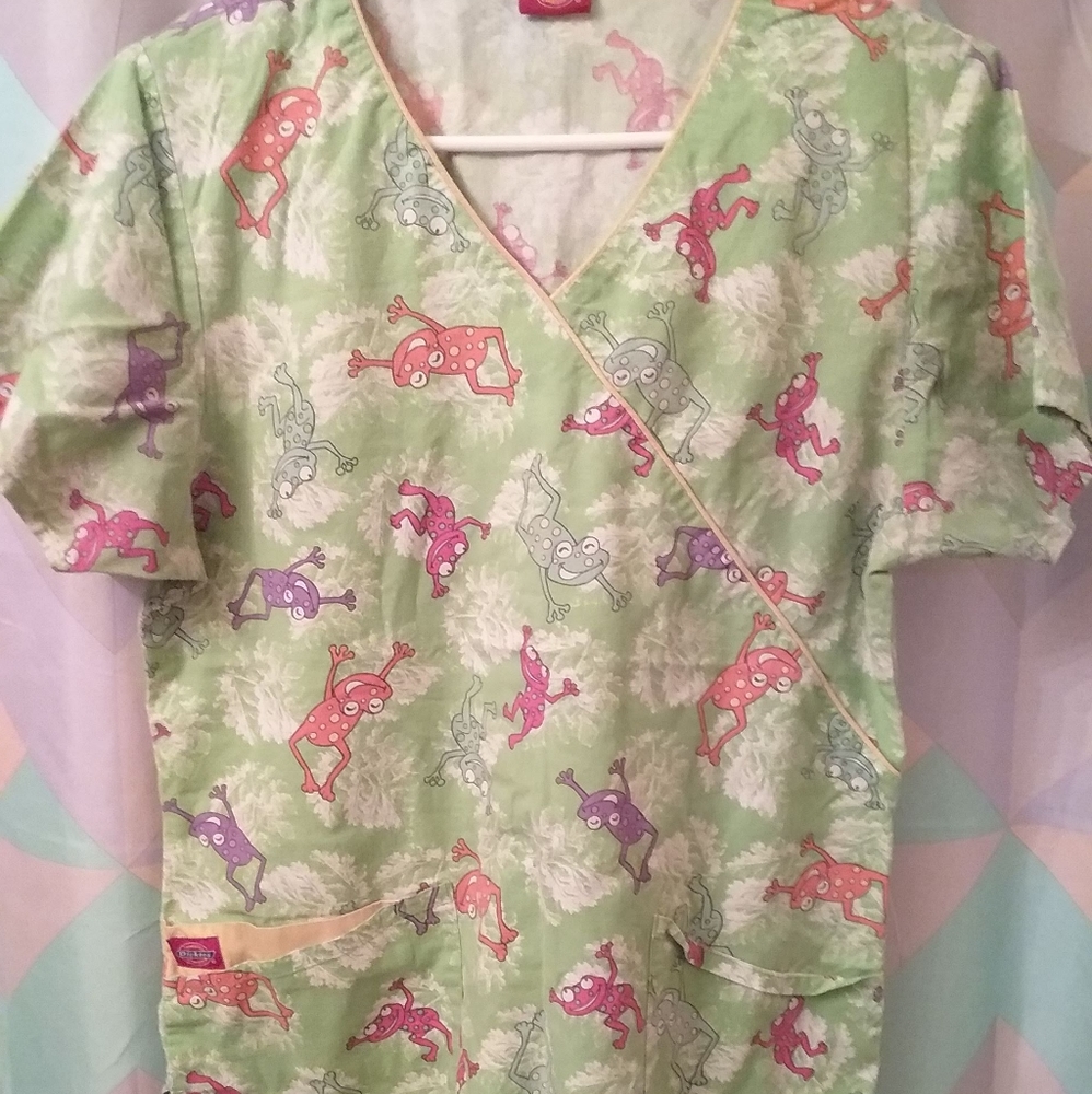 Xsm dickies scrub top